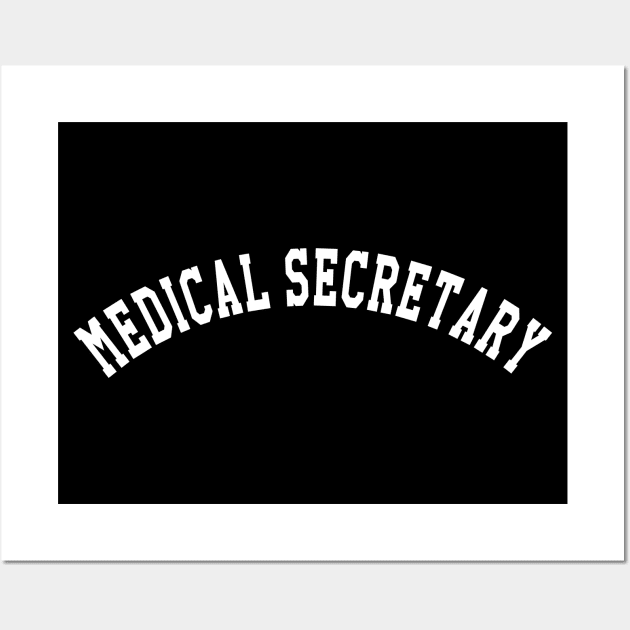 Medical Secretary Wall Art by KC Happy Shop